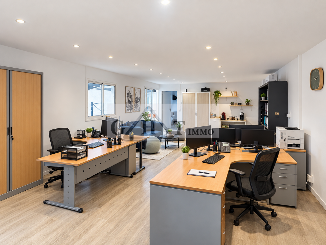 Entrepôt Bureaux